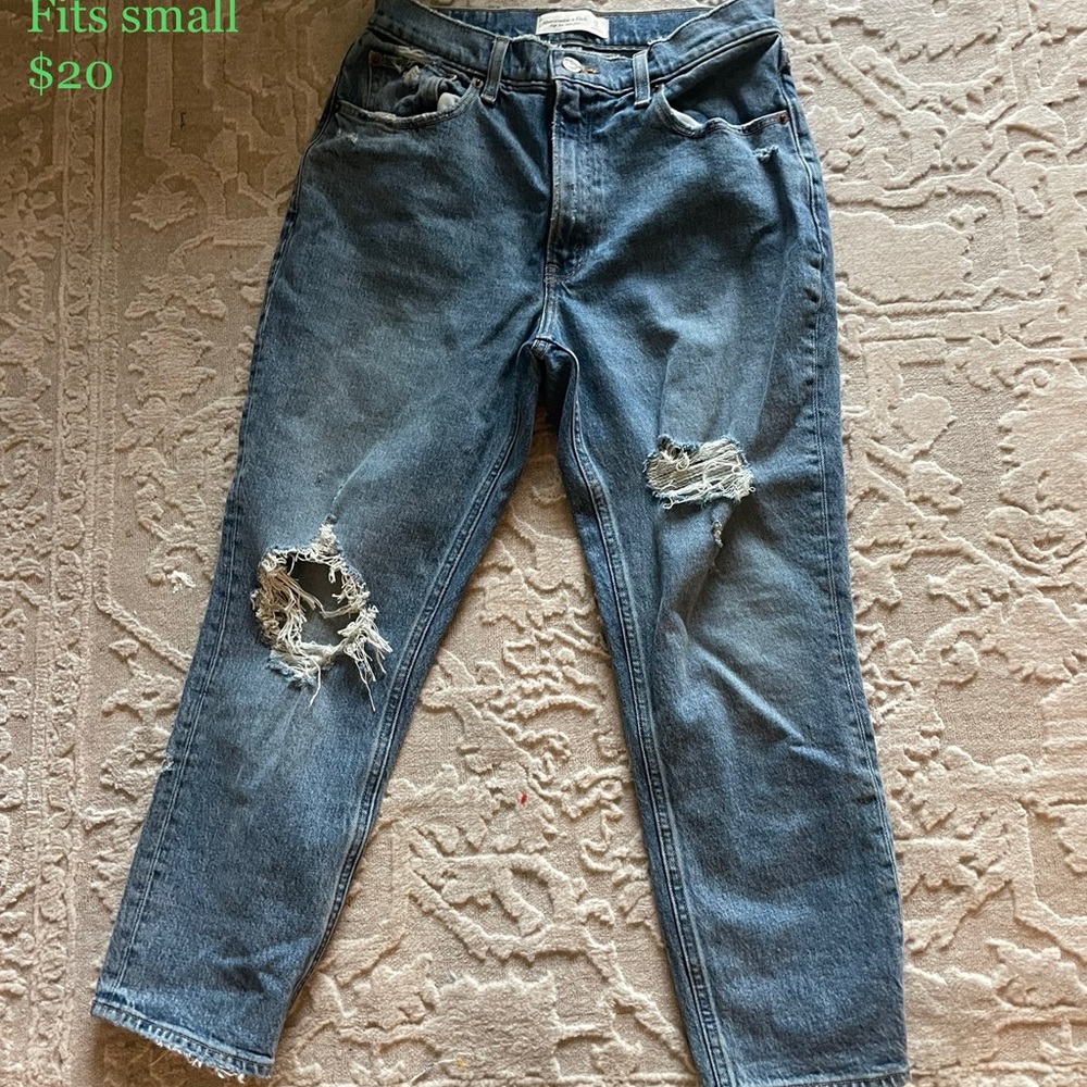 Abercrombie and Fitch Mom Jeans